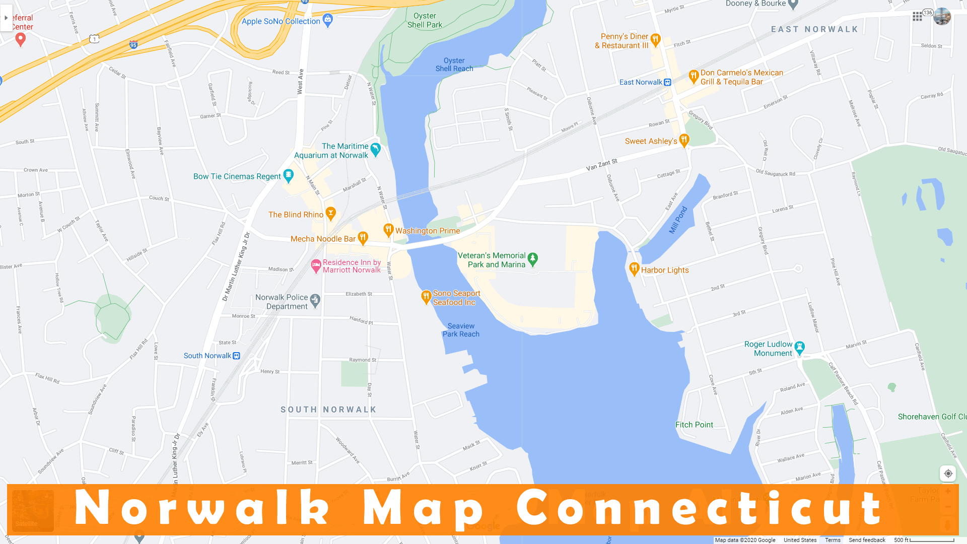 Norwalk map